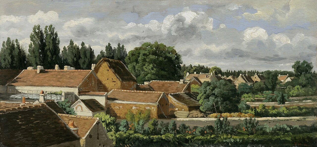 Villaggio nei pressi del fiume Mosella - Fondation Custodia